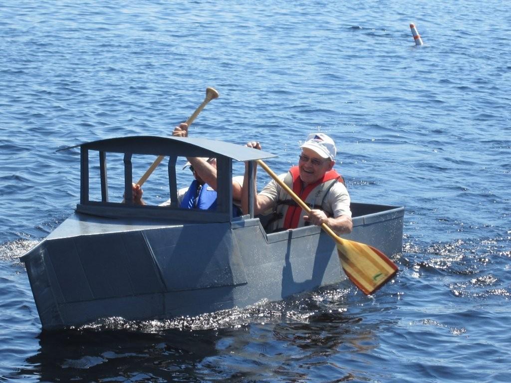 Cardboard Boat Race